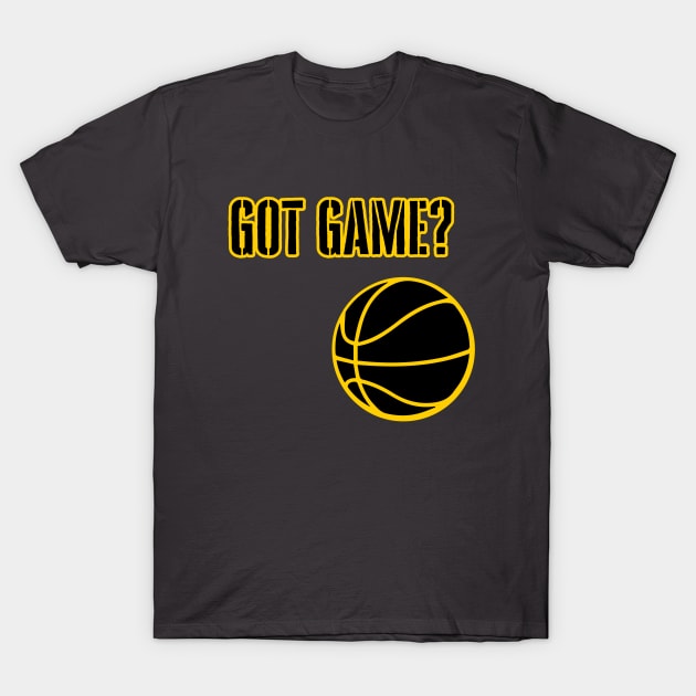 Got game - gold T-Shirt by UnOfficialThreads